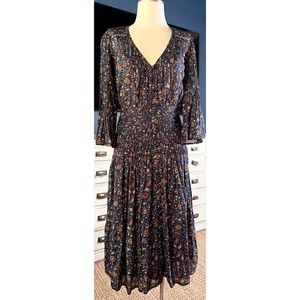 Veronica Beard Shireen Midi Dress 0